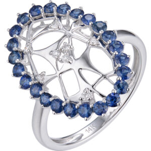 DIAMOND AND SPPHIRE RING-161737RG_PD277264