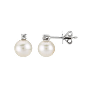 PEARL AND DIAMOND EARRING-PD096959-118-1000614376